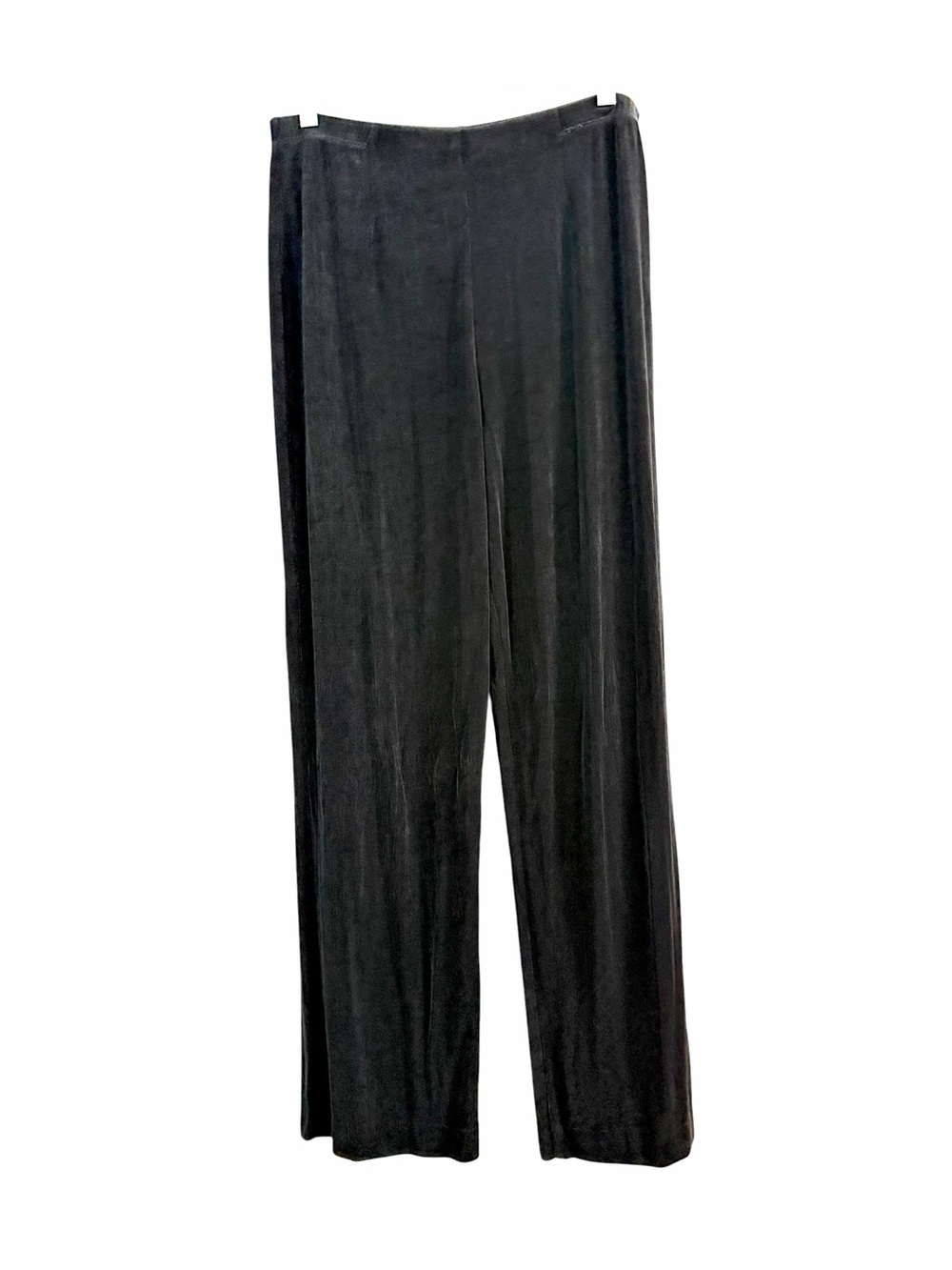 Chico’s Travelers Black Knit Ankle Pants Size 2 L/12-14 Classic Vacation Casual